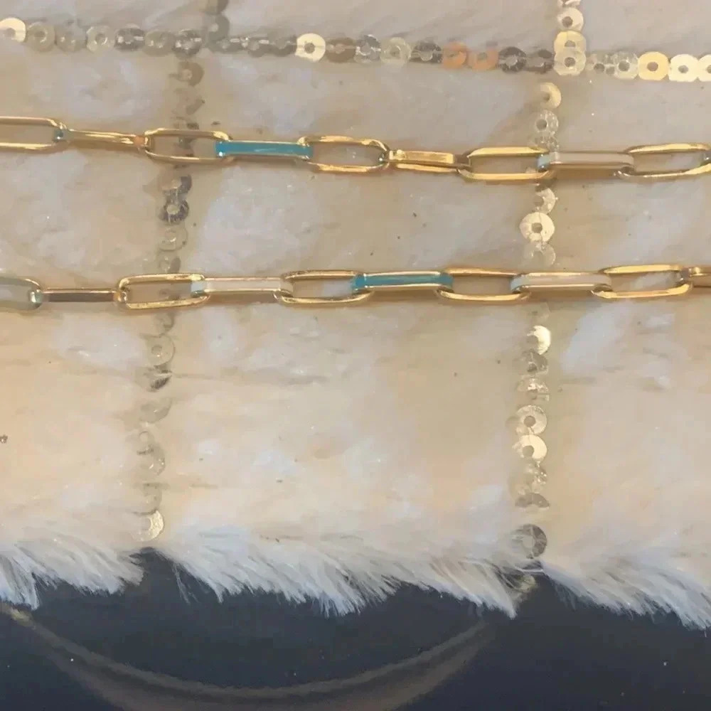 Rare find 18 Karat Italy Gold Necklace and bracelet set. - Picture 5 of 6